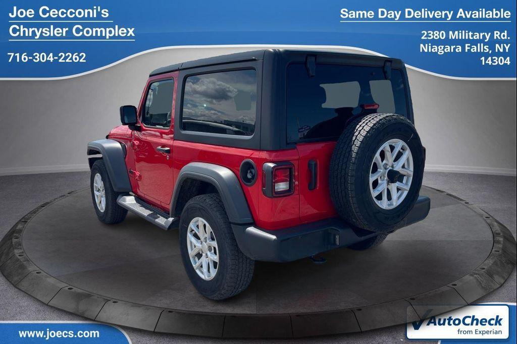 used 2023 Jeep Wrangler car, priced at $29,000