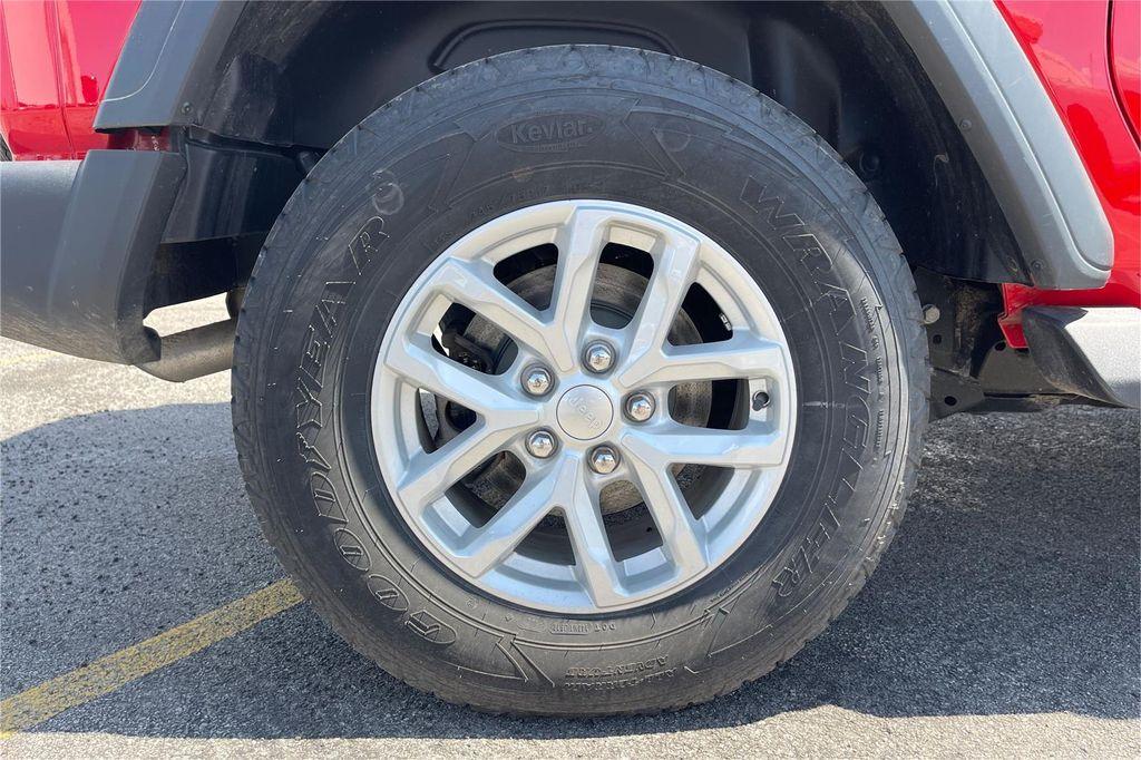 used 2023 Jeep Wrangler car, priced at $29,000