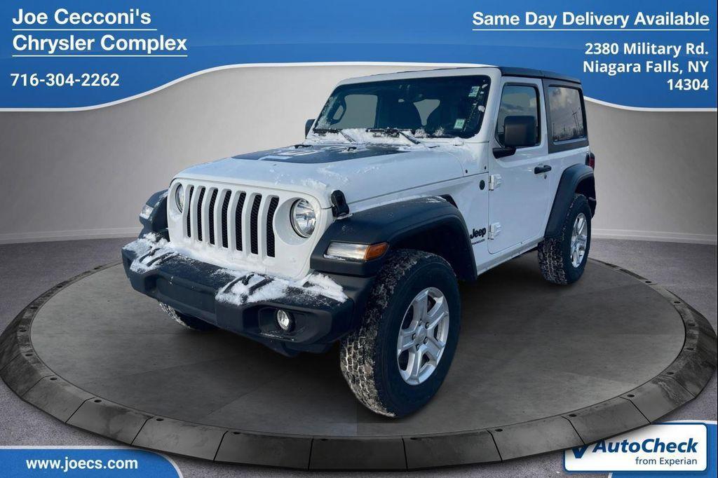 used 2022 Jeep Wrangler car, priced at $27,000