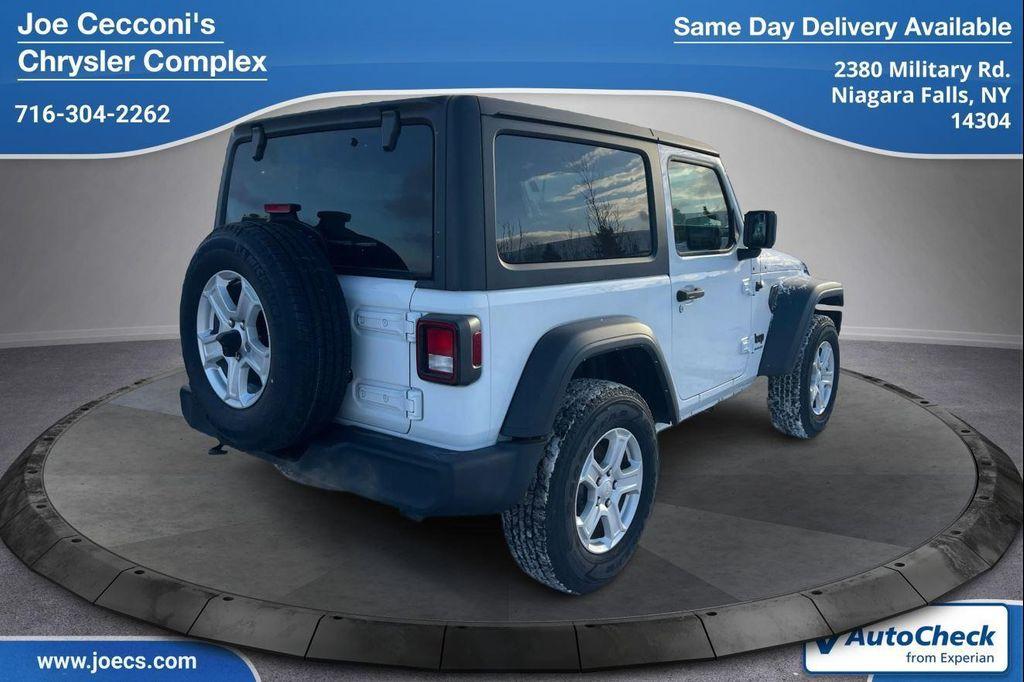 used 2022 Jeep Wrangler car, priced at $27,000
