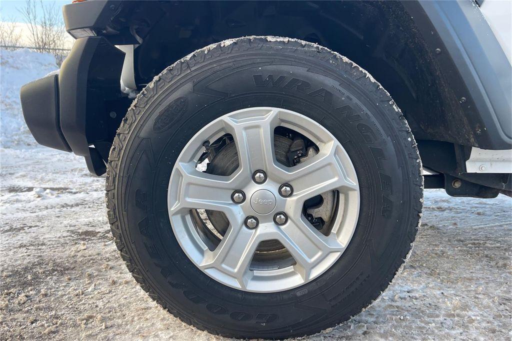 used 2022 Jeep Wrangler car, priced at $27,000