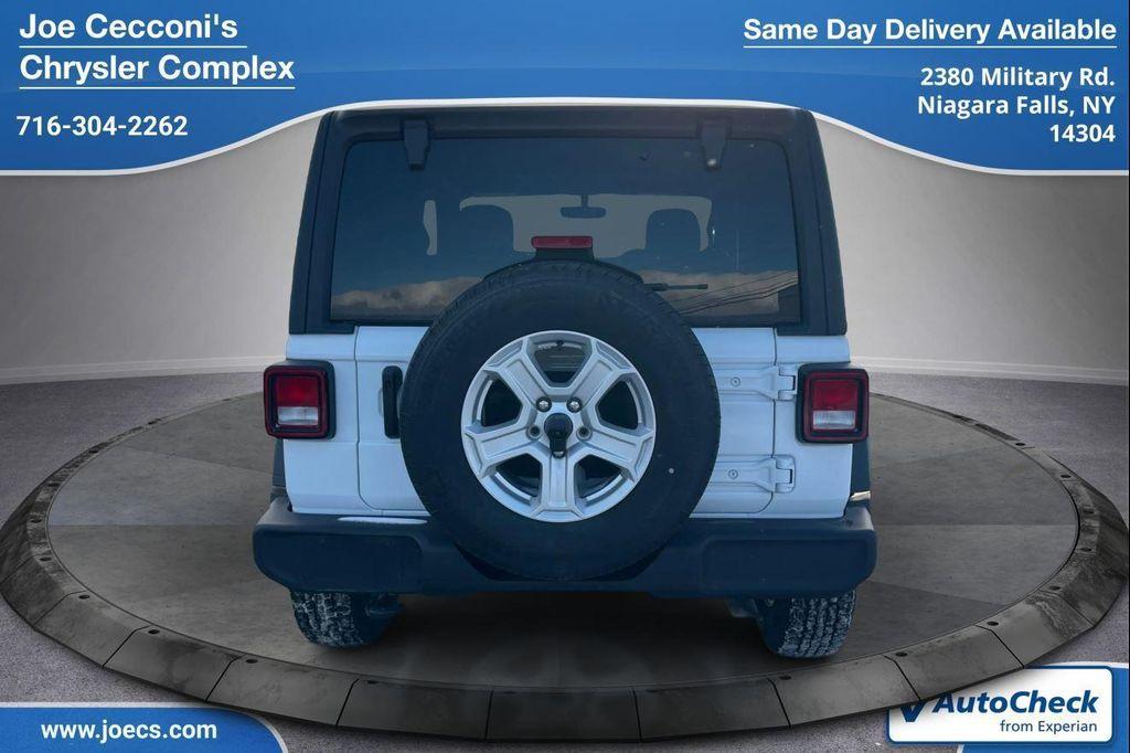 used 2022 Jeep Wrangler car, priced at $27,000