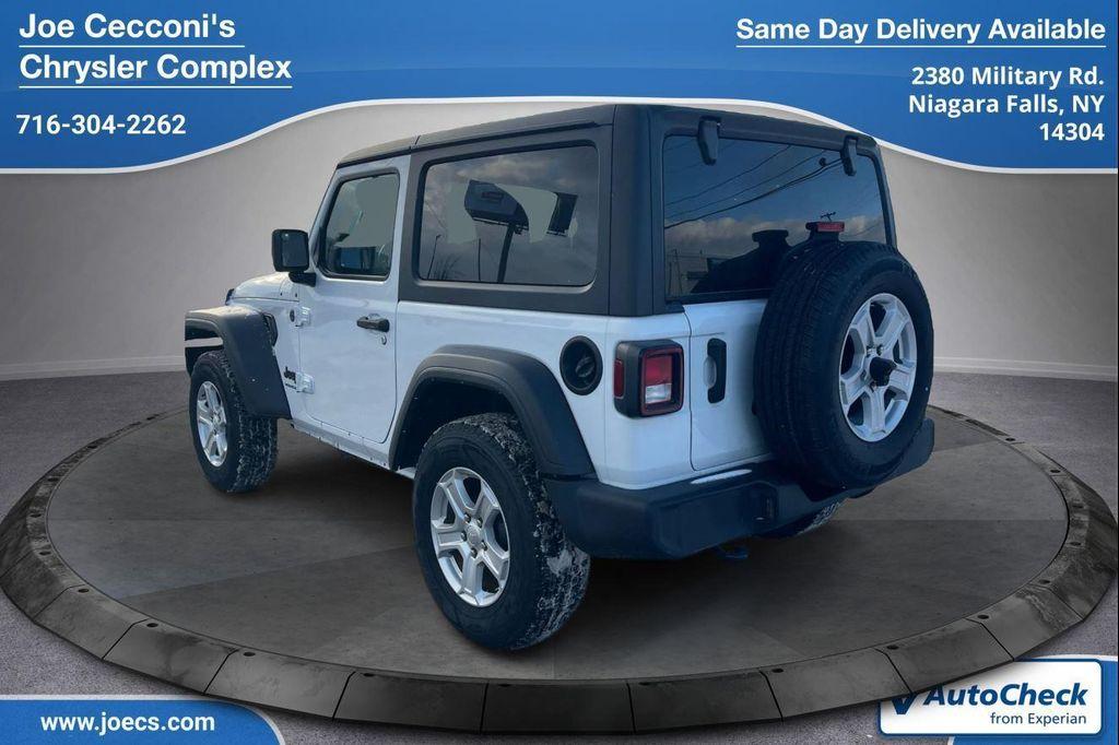 used 2022 Jeep Wrangler car, priced at $27,000