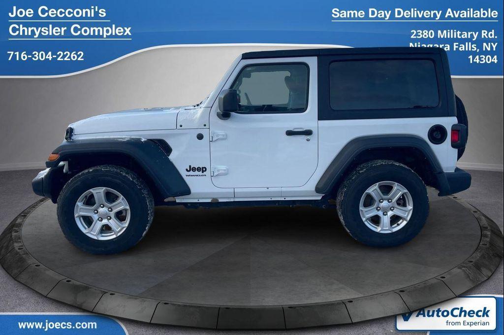 used 2022 Jeep Wrangler car, priced at $27,000