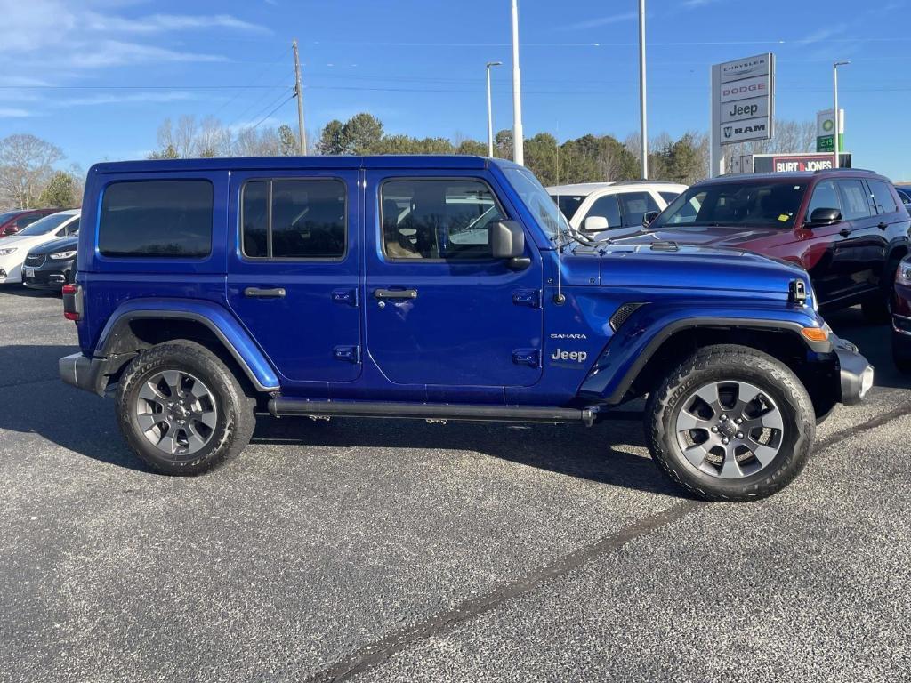 used 2020 Jeep Wrangler Unlimited car, priced at $29,500