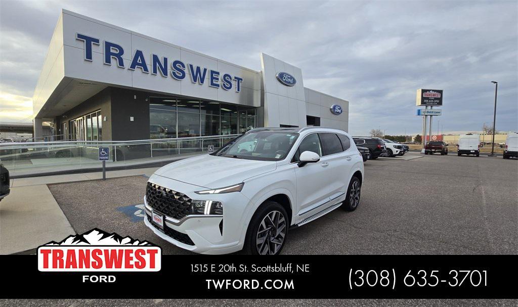 used 2022 Hyundai Santa Fe car, priced at $31,994