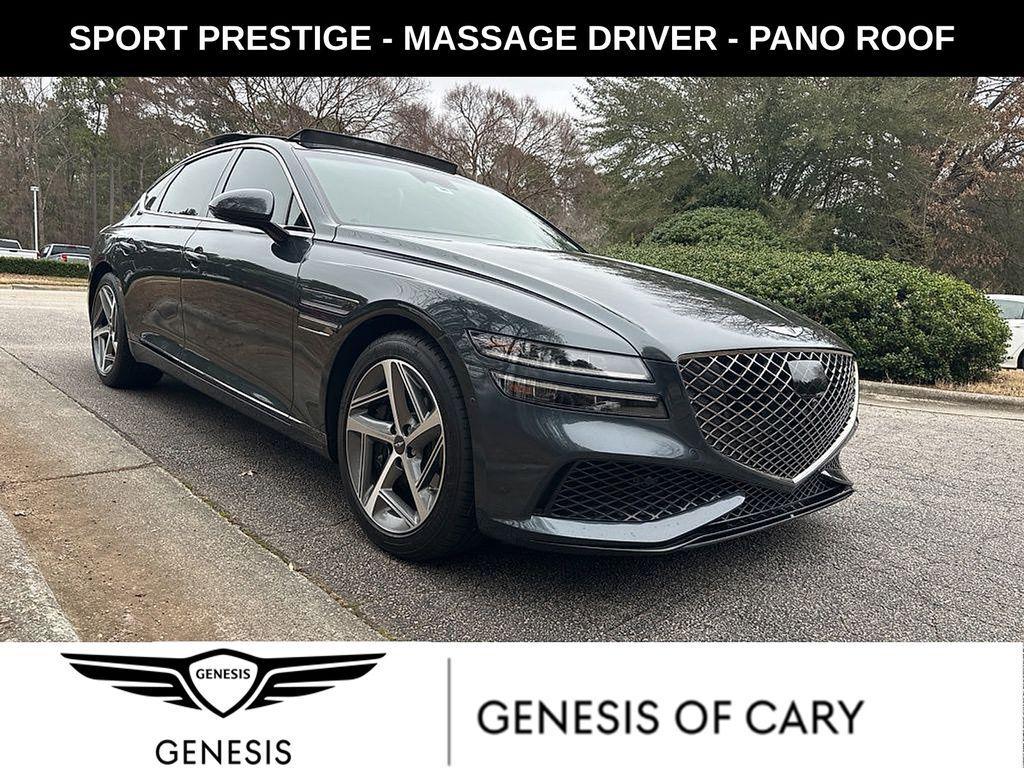 used 2023 Genesis G80 car, priced at $32,995