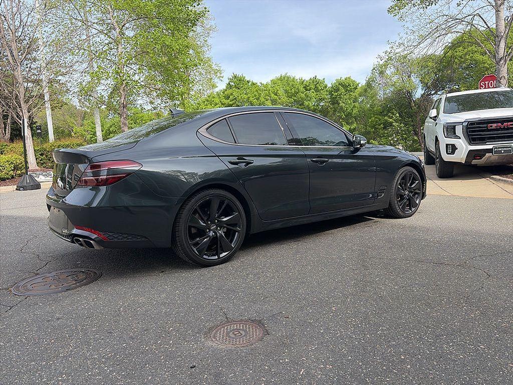 used 2023 Genesis G70 car, priced at $29,888