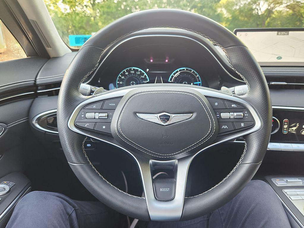 used 2025 Genesis Electrified GV70 car, priced at $46,995