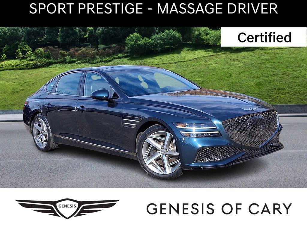 used 2023 Genesis G80 car, priced at $34,795