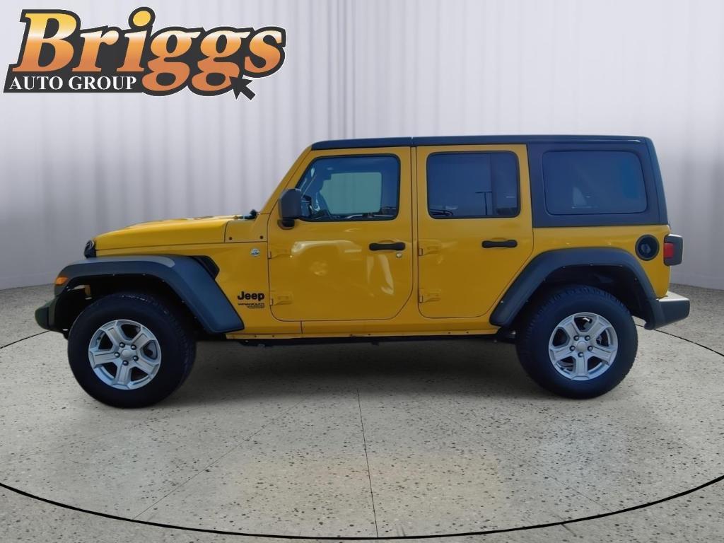 used 2021 Jeep Wrangler Unlimited car, priced at $25,995