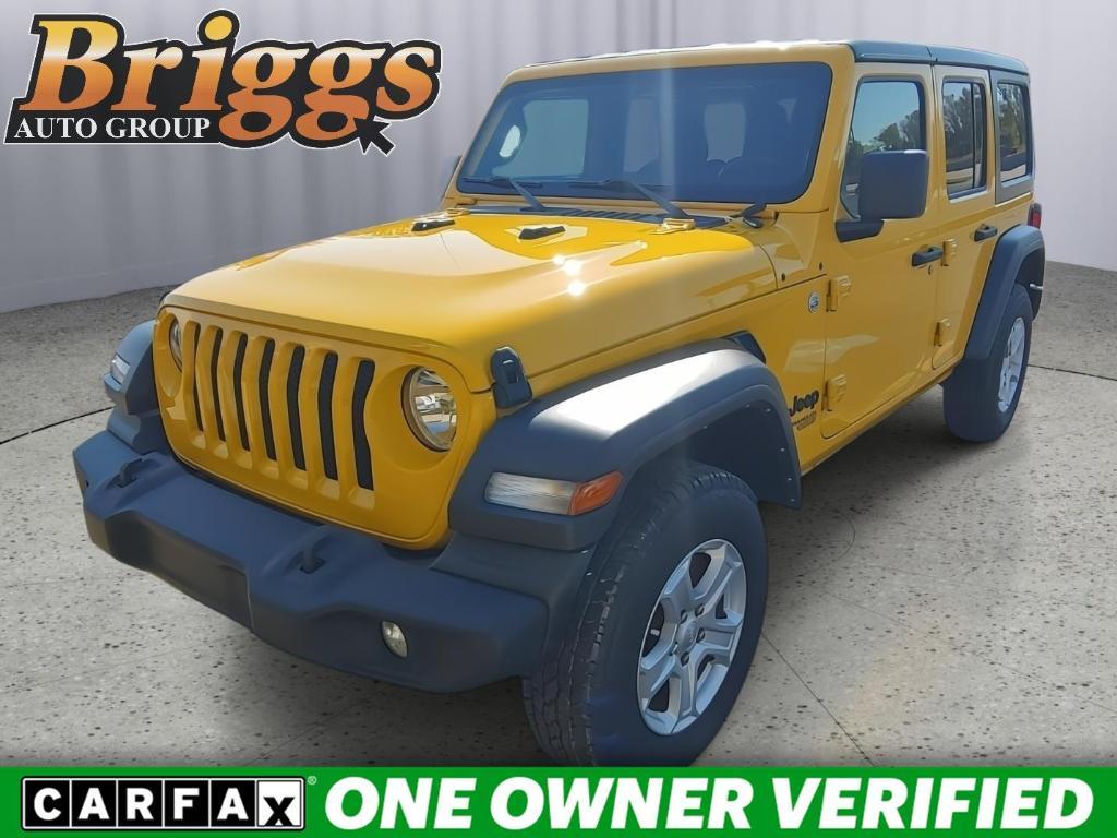 used 2021 Jeep Wrangler Unlimited car, priced at $25,995