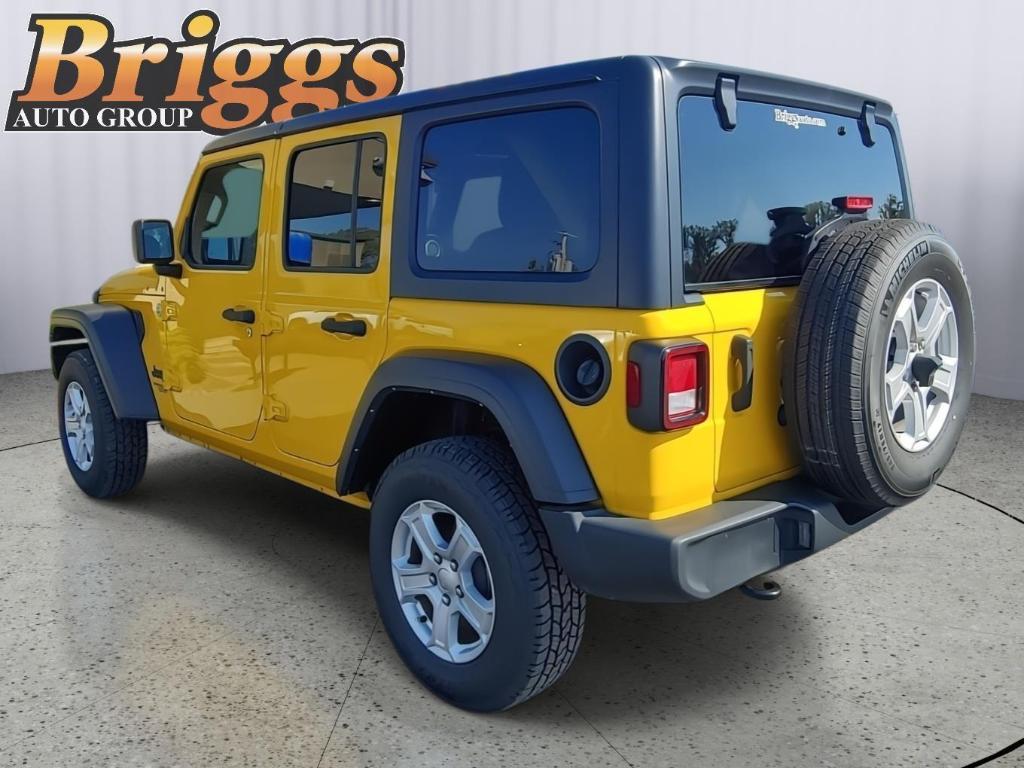 used 2021 Jeep Wrangler Unlimited car, priced at $25,995