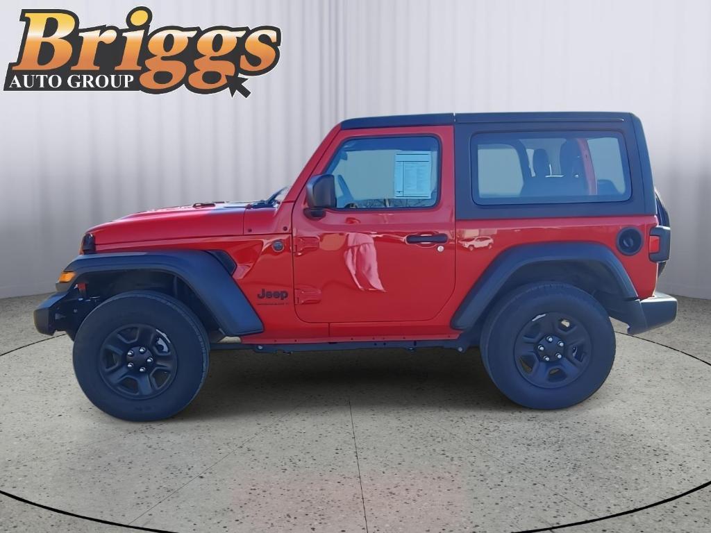 used 2025 Jeep Wrangler car, priced at $31,995