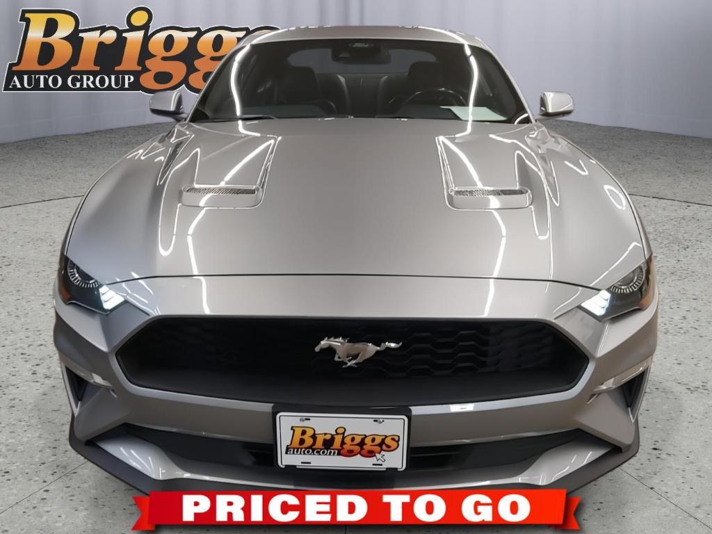 used 2021 Ford Mustang car, priced at $22,495