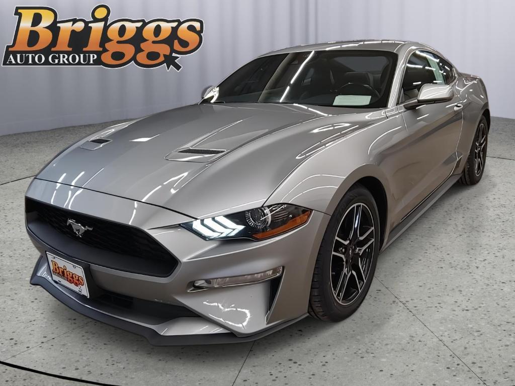 used 2021 Ford Mustang car, priced at $22,495