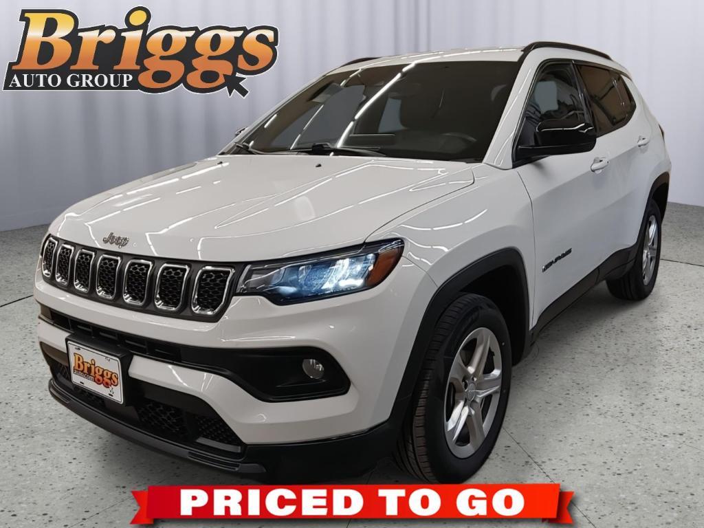 used 2024 Jeep Compass car, priced at $19,495