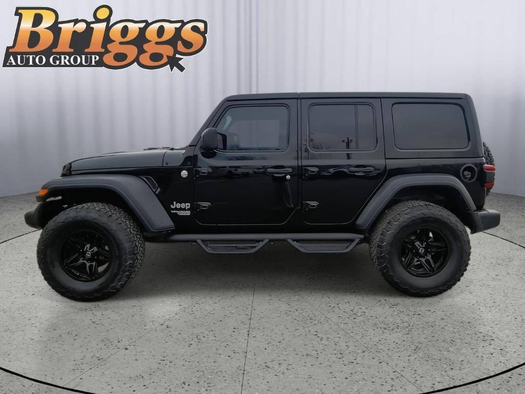 used 2018 Jeep Wrangler Unlimited car, priced at $24,995