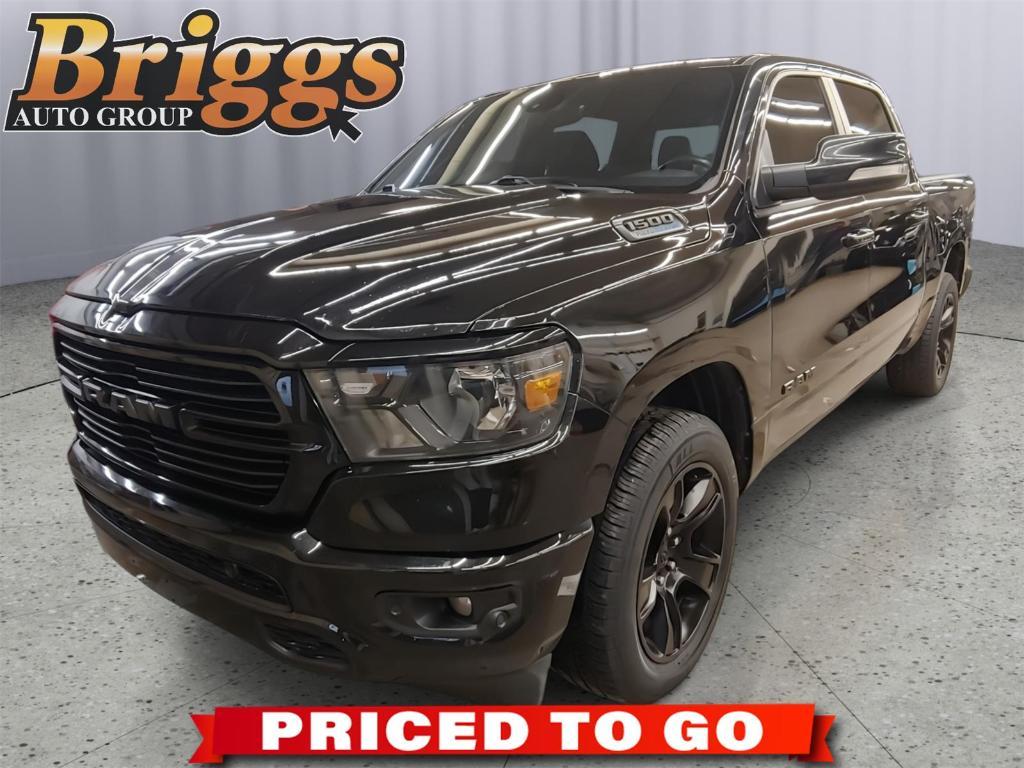 used 2021 Ram 1500 car, priced at $34,900