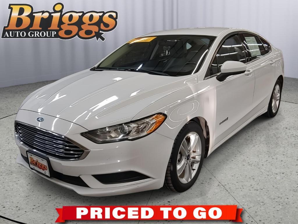 used 2018 Ford Fusion Hybrid car, priced at $15,995