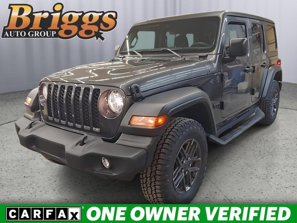 used 2024 Jeep Wrangler car, priced at $34,495