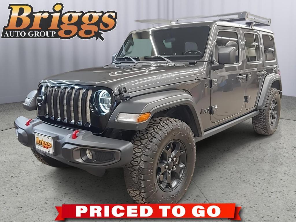 used 2021 Jeep Wrangler Unlimited car, priced at $25,795