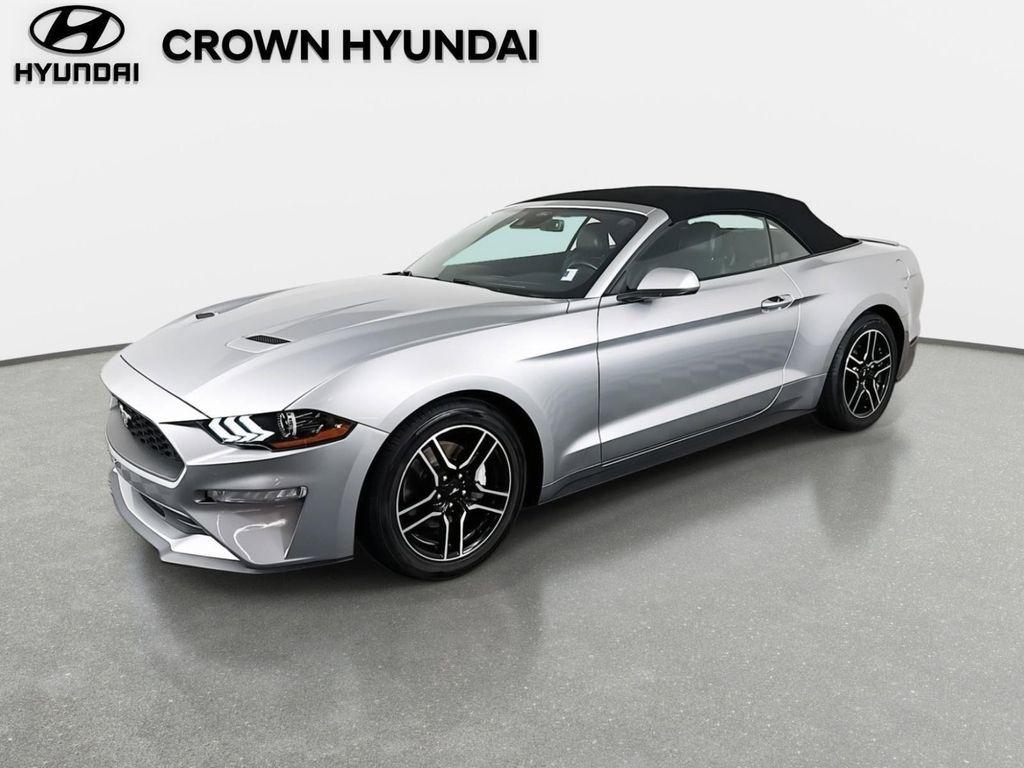 used 2021 Ford Mustang car, priced at $18,988