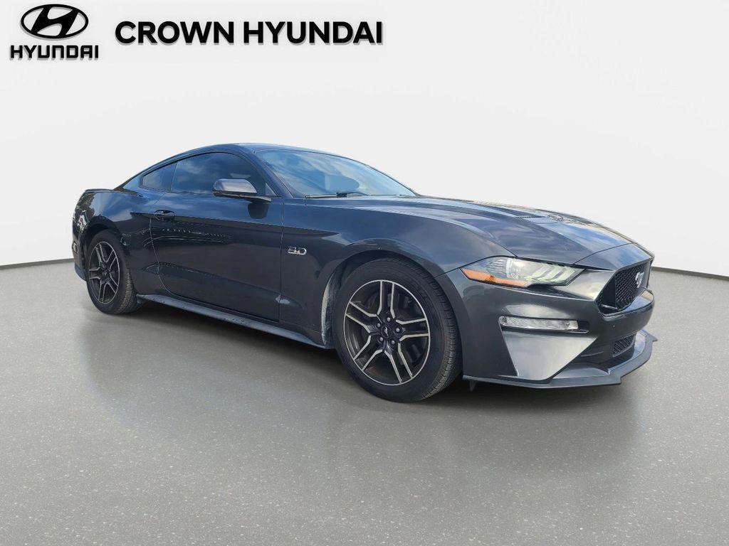 used 2018 Ford Mustang car, priced at $27,488