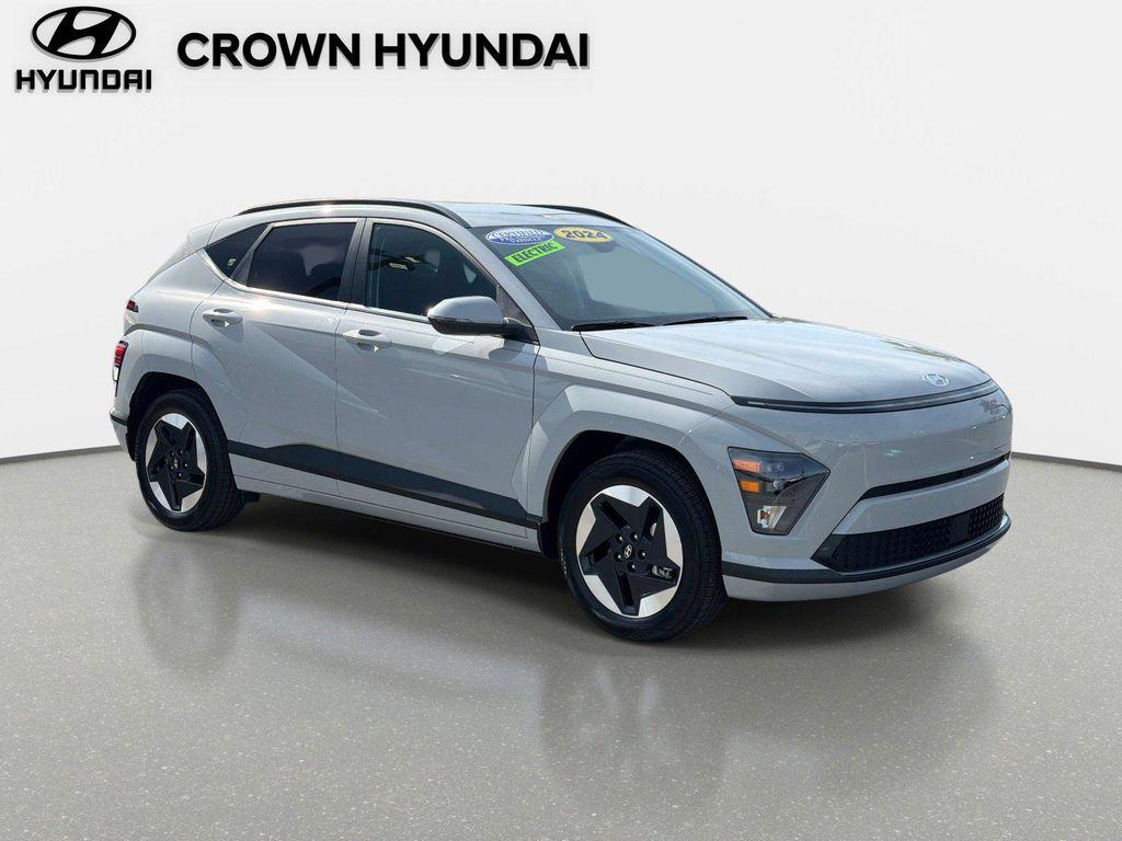 used 2024 Hyundai Kona EV car, priced at $23,488
