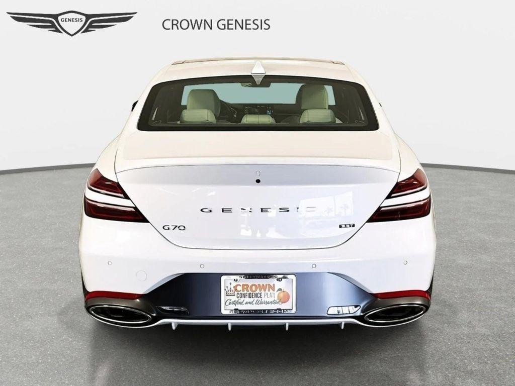 used 2025 Genesis G70 car, priced at $49,988