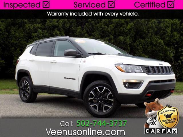 used 2020 Jeep Compass car, priced at $22,990