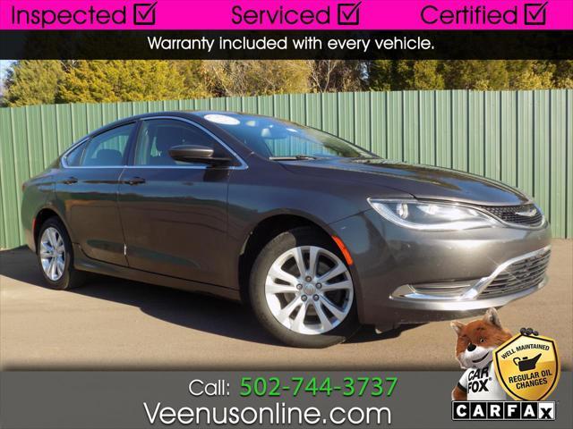 used 2015 Chrysler 200 car, priced at $8,990