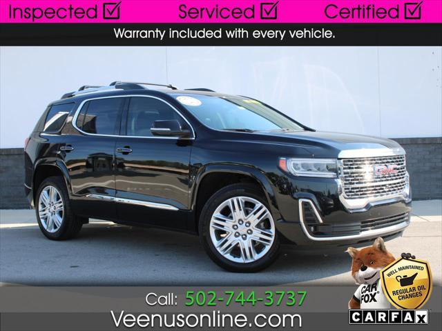 used 2021 GMC Acadia car, priced at $29,990