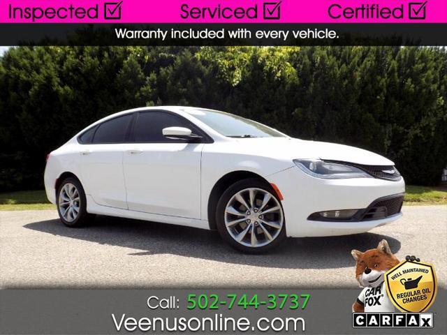 used 2015 Chrysler 200 car, priced at $6,490
