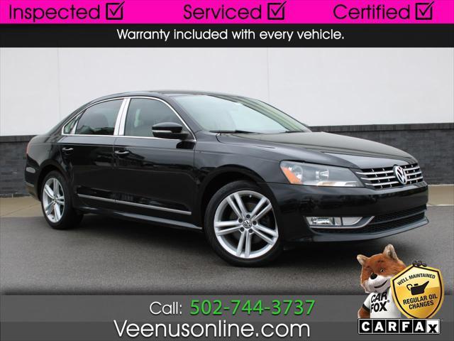 used 2013 Volkswagen Passat car, priced at $8,790