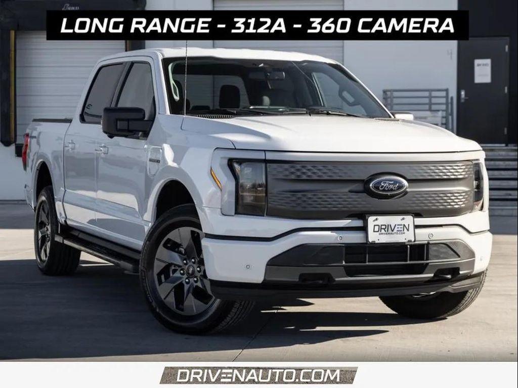used 2023 Ford F-150 Lightning car, priced at $39,995