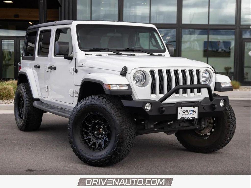 used 2019 Jeep Wrangler Unlimited car, priced at $27,593