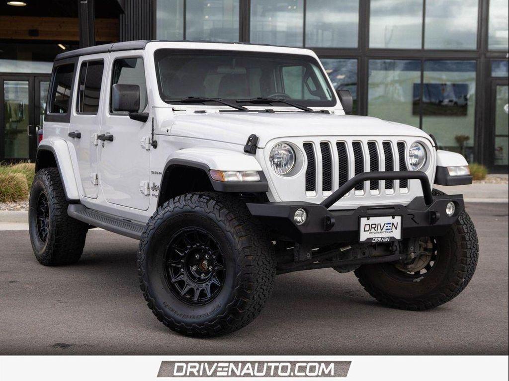 used 2019 Jeep Wrangler Unlimited car, priced at $25,493