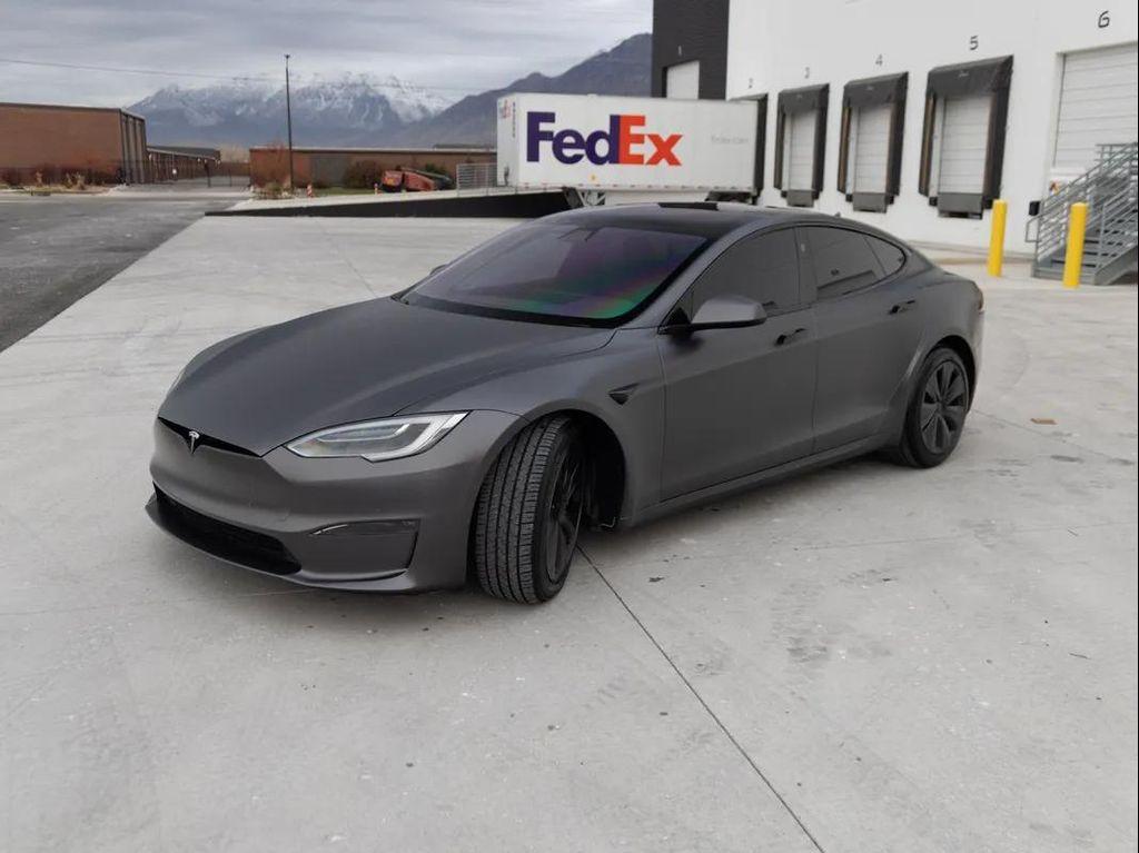 used 2021 Tesla Model S car, priced at $53,995