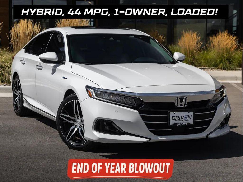used 2022 Honda Accord Hybrid car, priced at $27,995