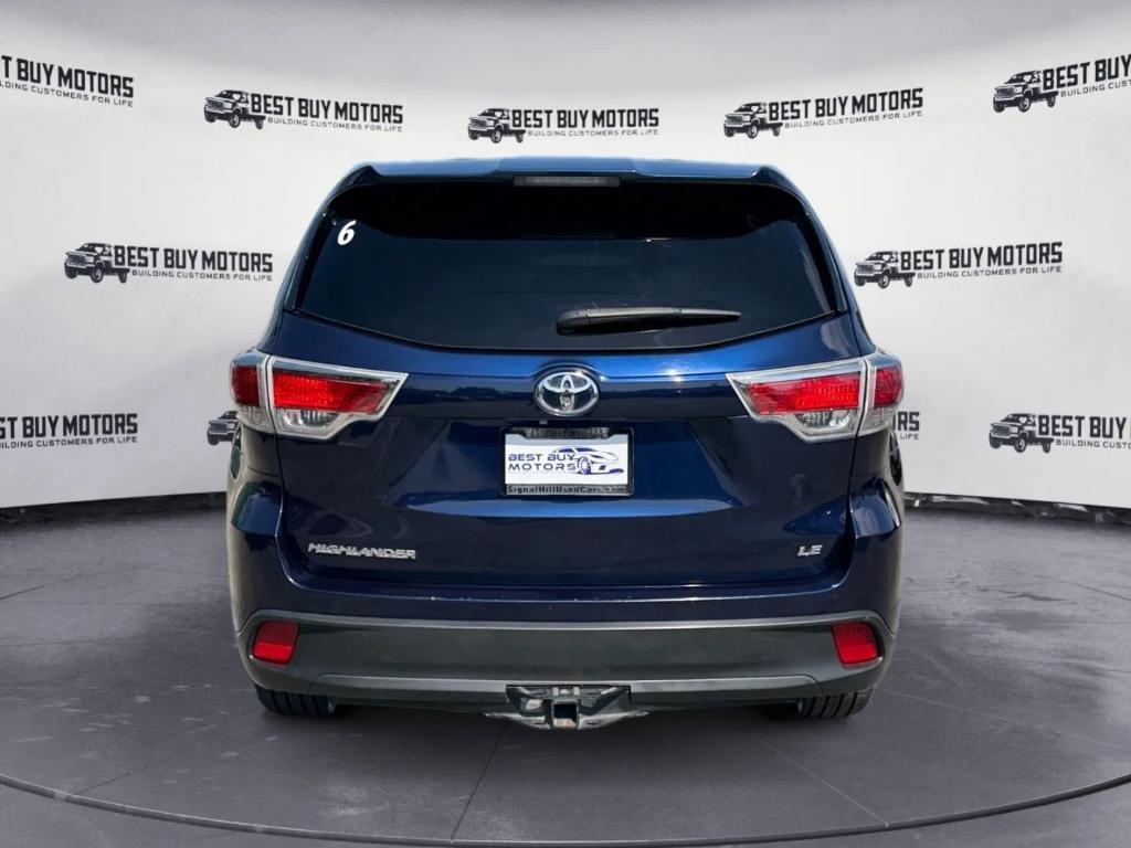 used 2015 Toyota Highlander car, priced at $13,897