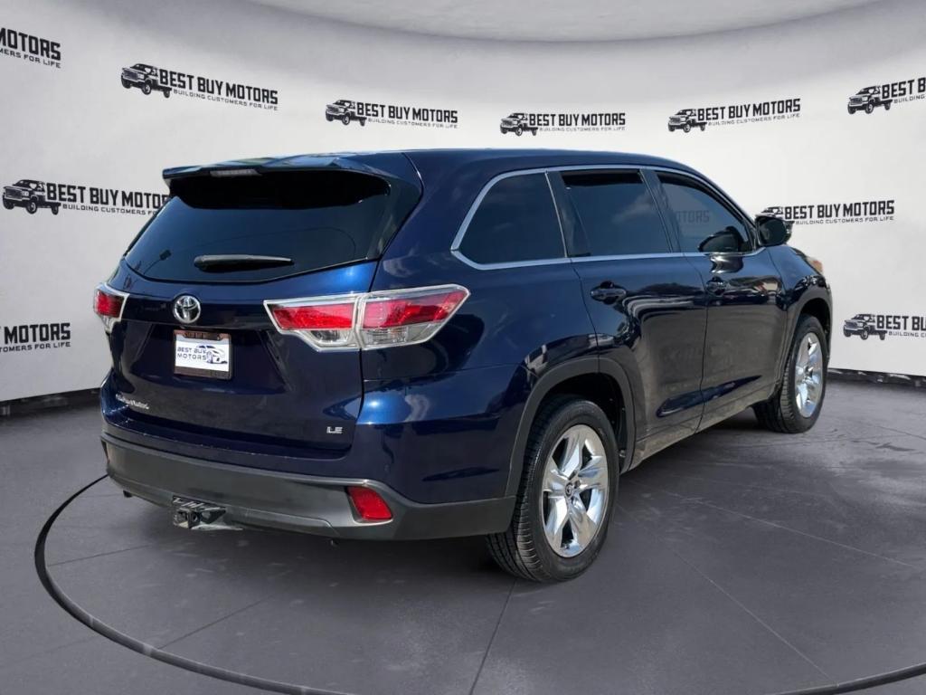 used 2015 Toyota Highlander car, priced at $13,897