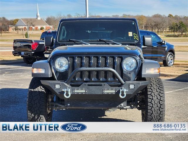 used 2021 Jeep Wrangler Unlimited car, priced at $21,999