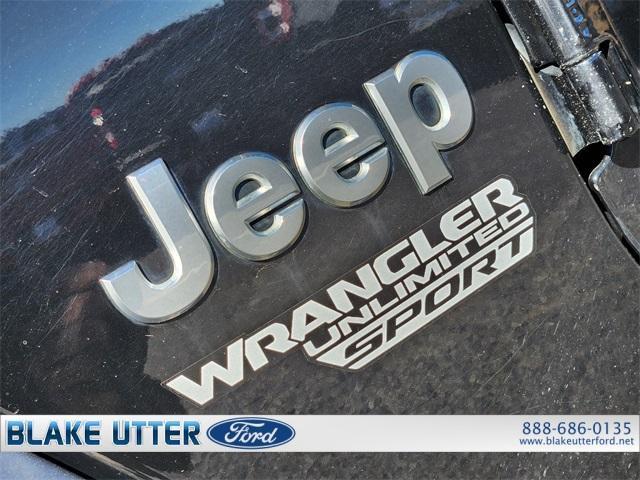 used 2021 Jeep Wrangler Unlimited car, priced at $21,999