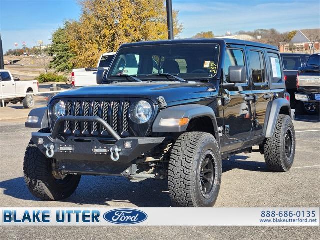 used 2021 Jeep Wrangler Unlimited car, priced at $21,999