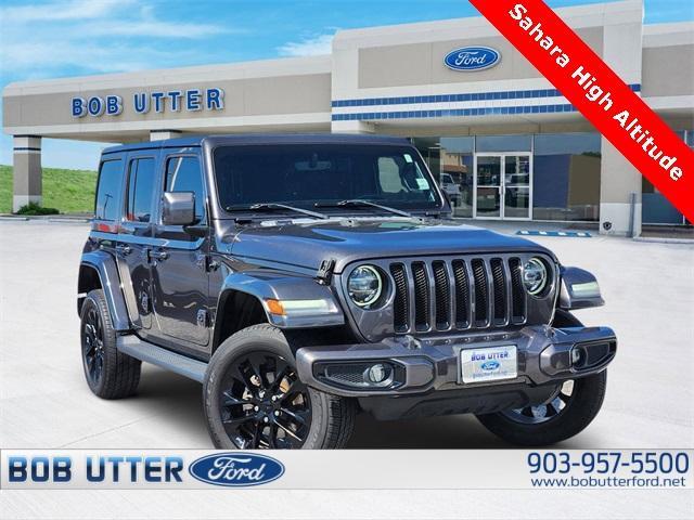 used 2021 Jeep Wrangler Unlimited car, priced at $30,669