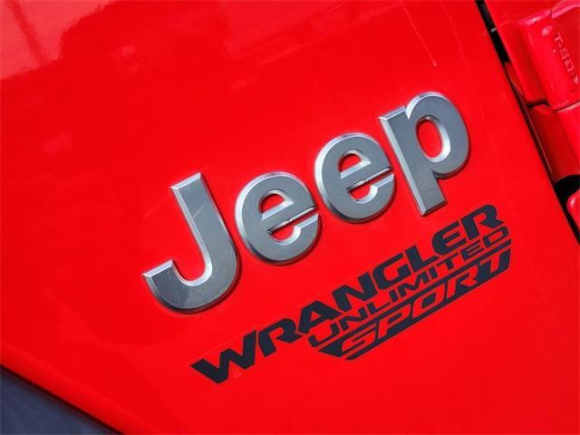 used 2020 Jeep Wrangler Unlimited car, priced at $25,500