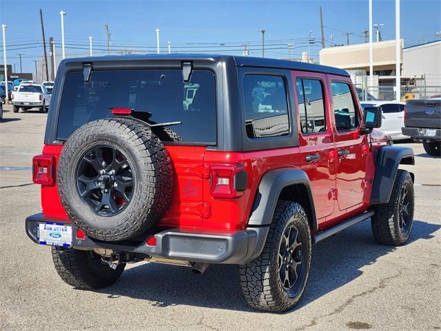used 2021 Jeep Wrangler Unlimited car, priced at $23,499