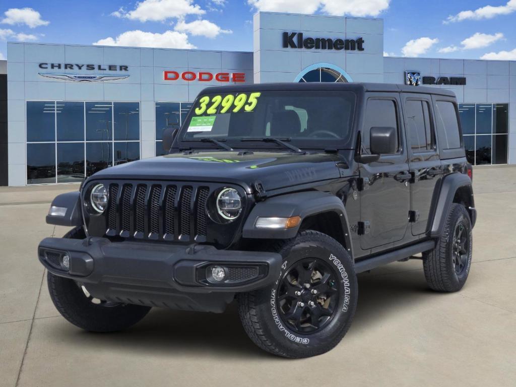 used 2022 Jeep Wrangler Unlimited car, priced at $31,995