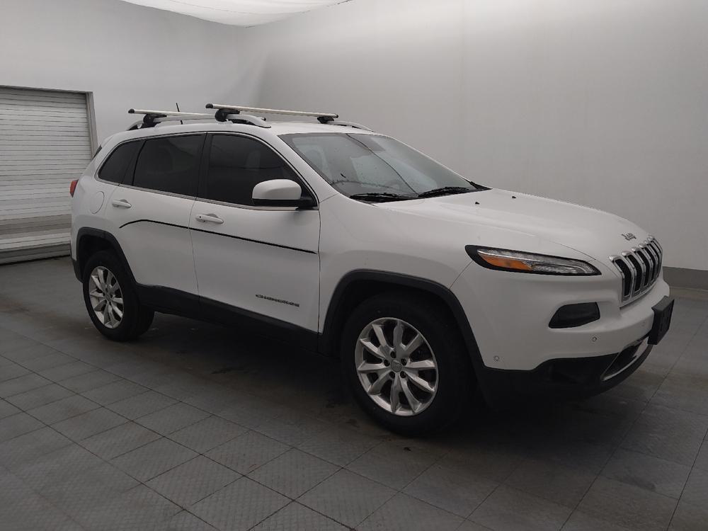 used 2017 Jeep Cherokee car, priced at $14,695
